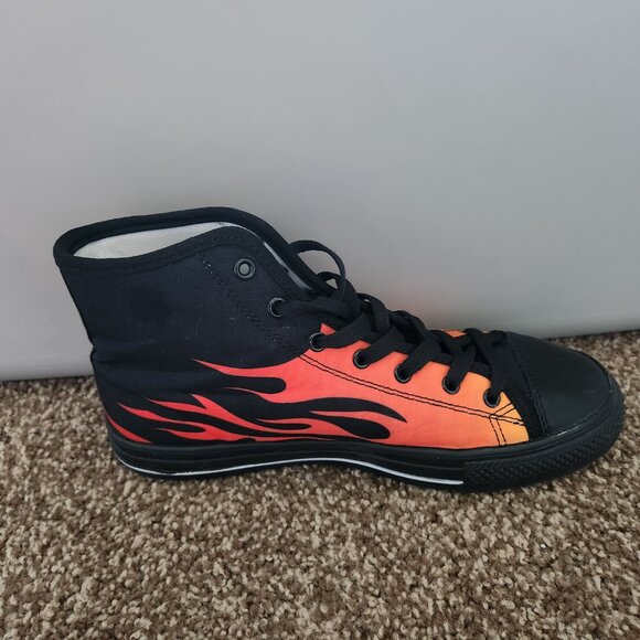 Fire flame high tops - Picture 4 of 7